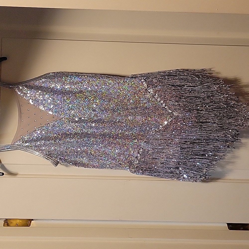 Weissman silver 10147 dance costume